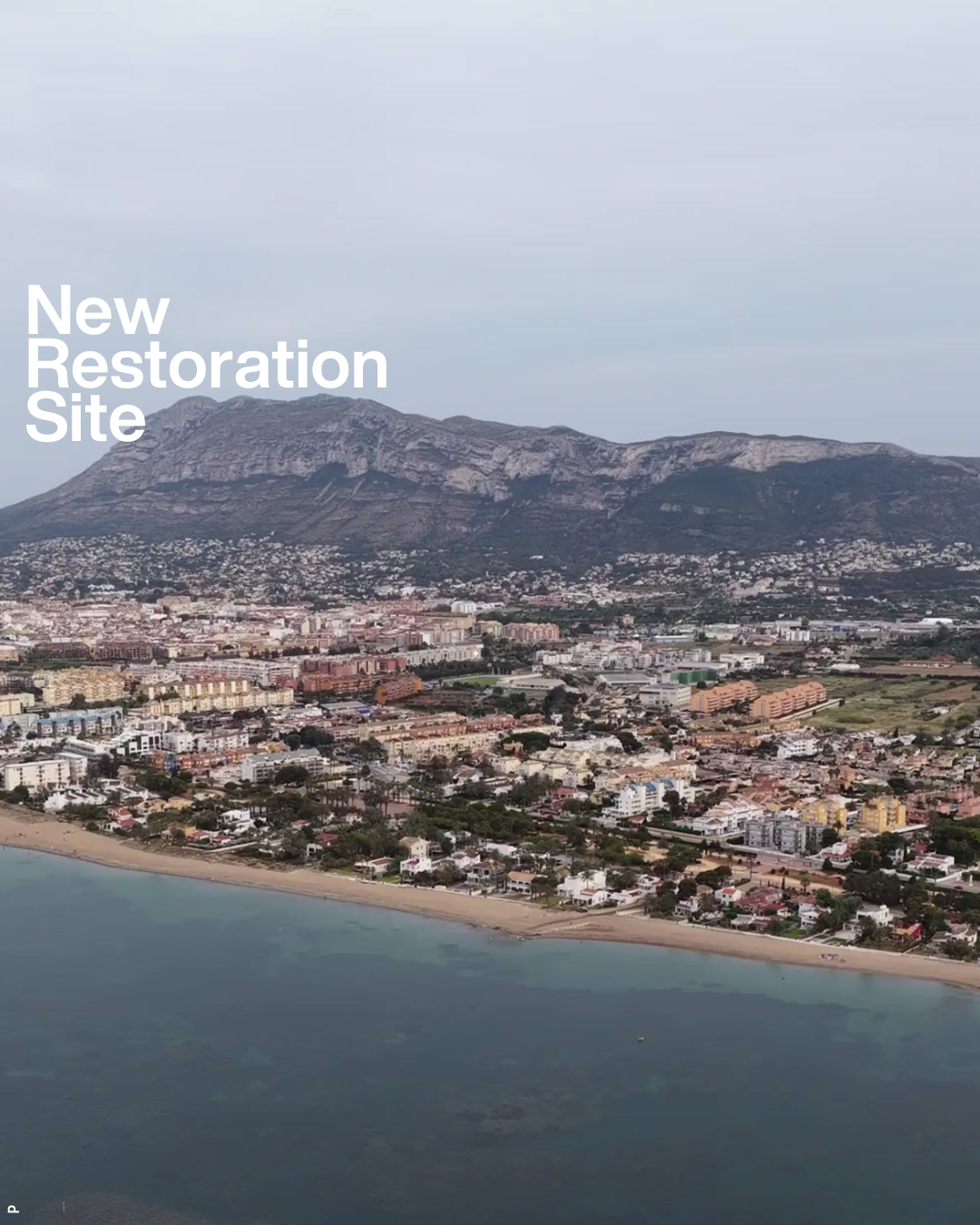 New restoration site in Dénia
